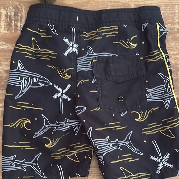 Shark and Lobster Print Swim Shorts Set - Picture 4 of 9